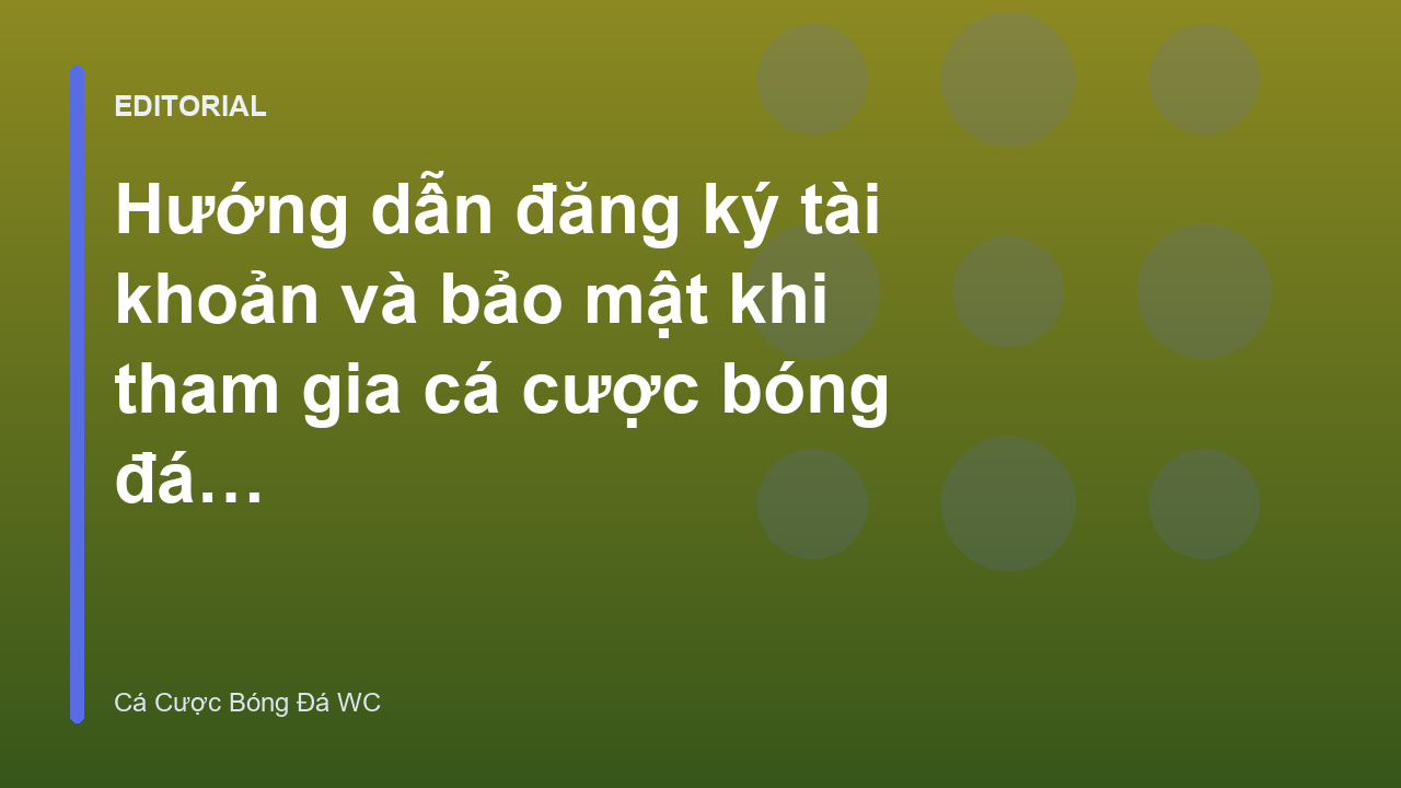 Người dùng đang đăng ký tài khoản cá cược bóng đá trực tuyến trên máy tính